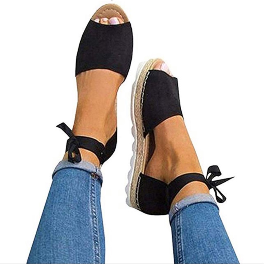 Never worn before espadrille sandals!